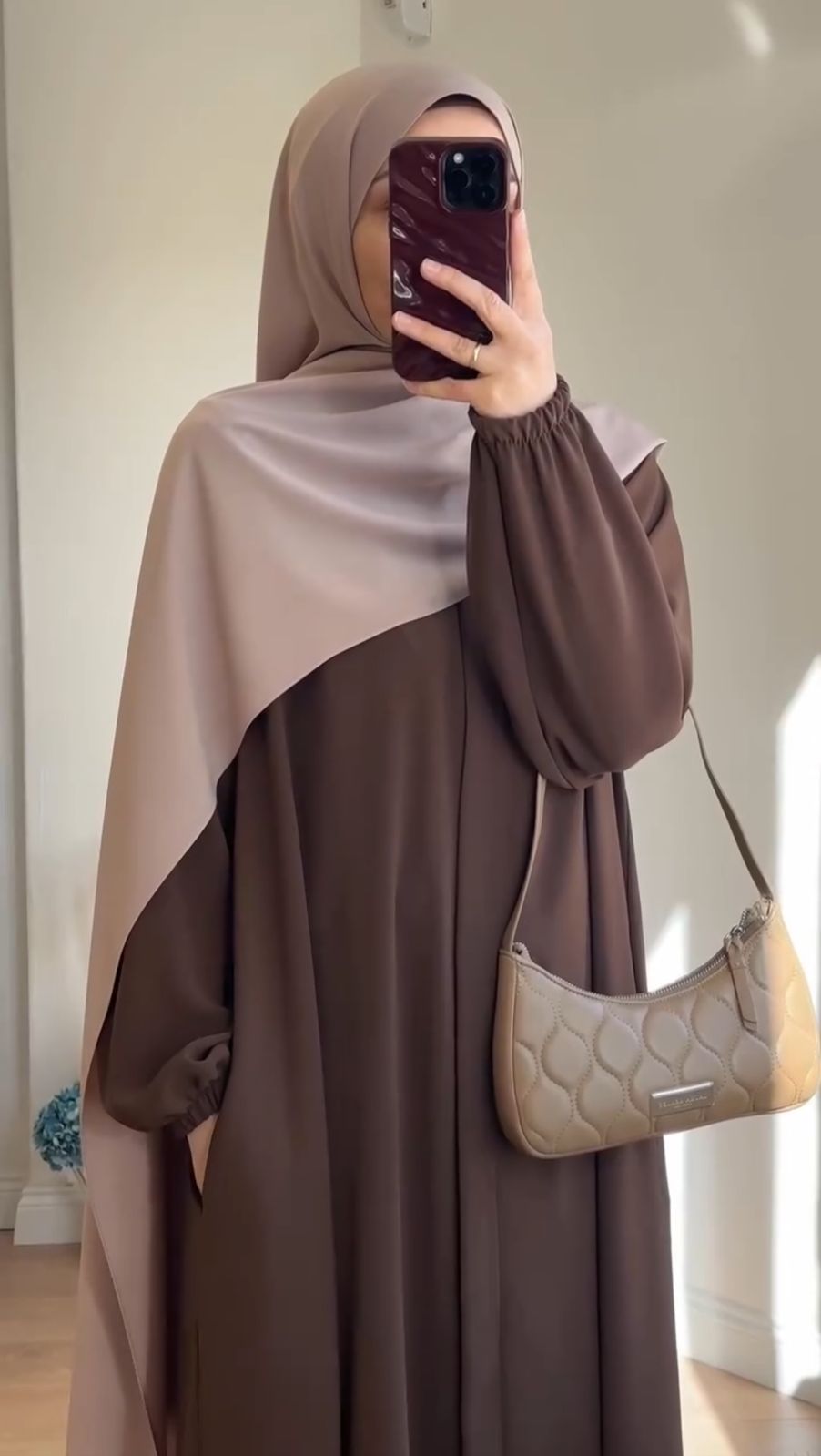 Modest Embroz Abaya With Stoller