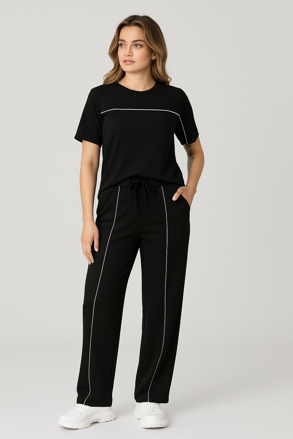 Navy Ezy Wear CO ORD Set