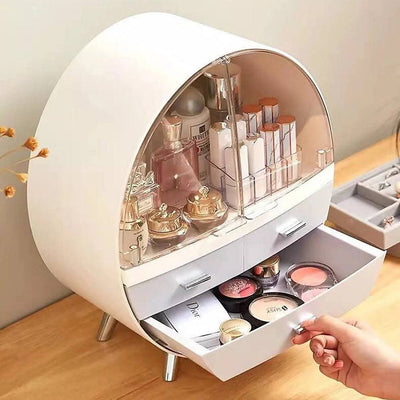 Oval Shaped Cosmetic organizer