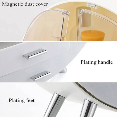 Oval Shaped Cosmetic organizer