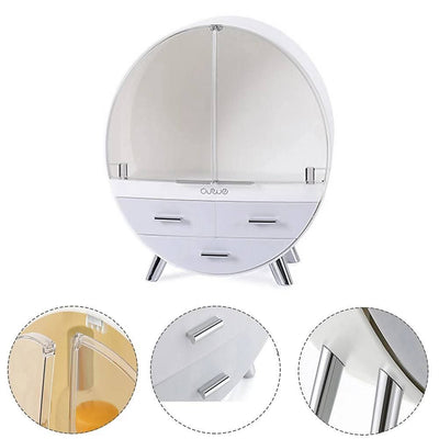 Oval Shaped Cosmetic organizer
