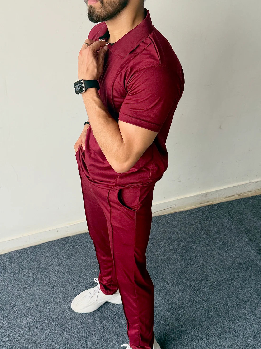 STRIPE ZIP STYLE TRACK SUIT