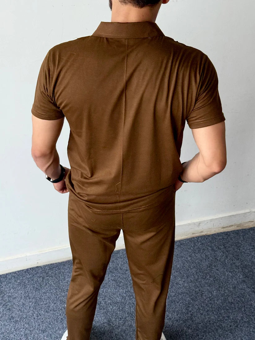 STRIPE ZIP STYLE TRACK SUIT