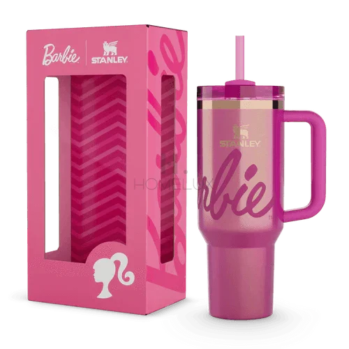 Pink Barbie x Stanley Icon Quencher 40oz Tumbler – Limited Edition Hydration Cup
