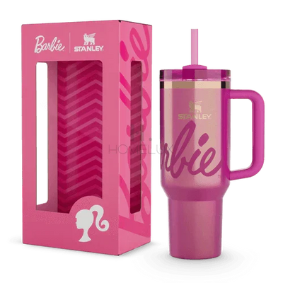 Pink Barbie x Stanley Icon Quencher 40oz Tumbler – Limited Edition Hydration Cup