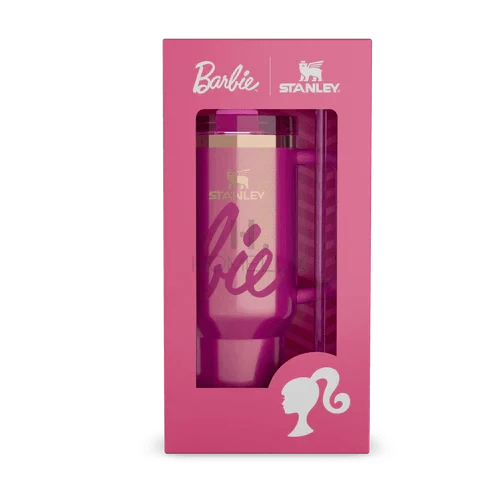 Pink Barbie x Stanley Icon Quencher 40oz Tumbler – Limited Edition Hydration Cup