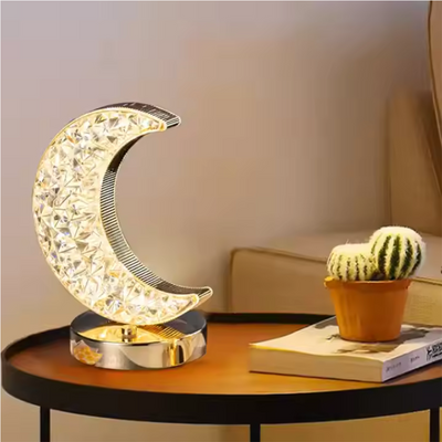 CRYSTAL MOON TABLE LAMP