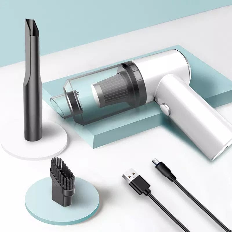 PORTABLE MINI WIRELESS CAR VACCUM CLEANER