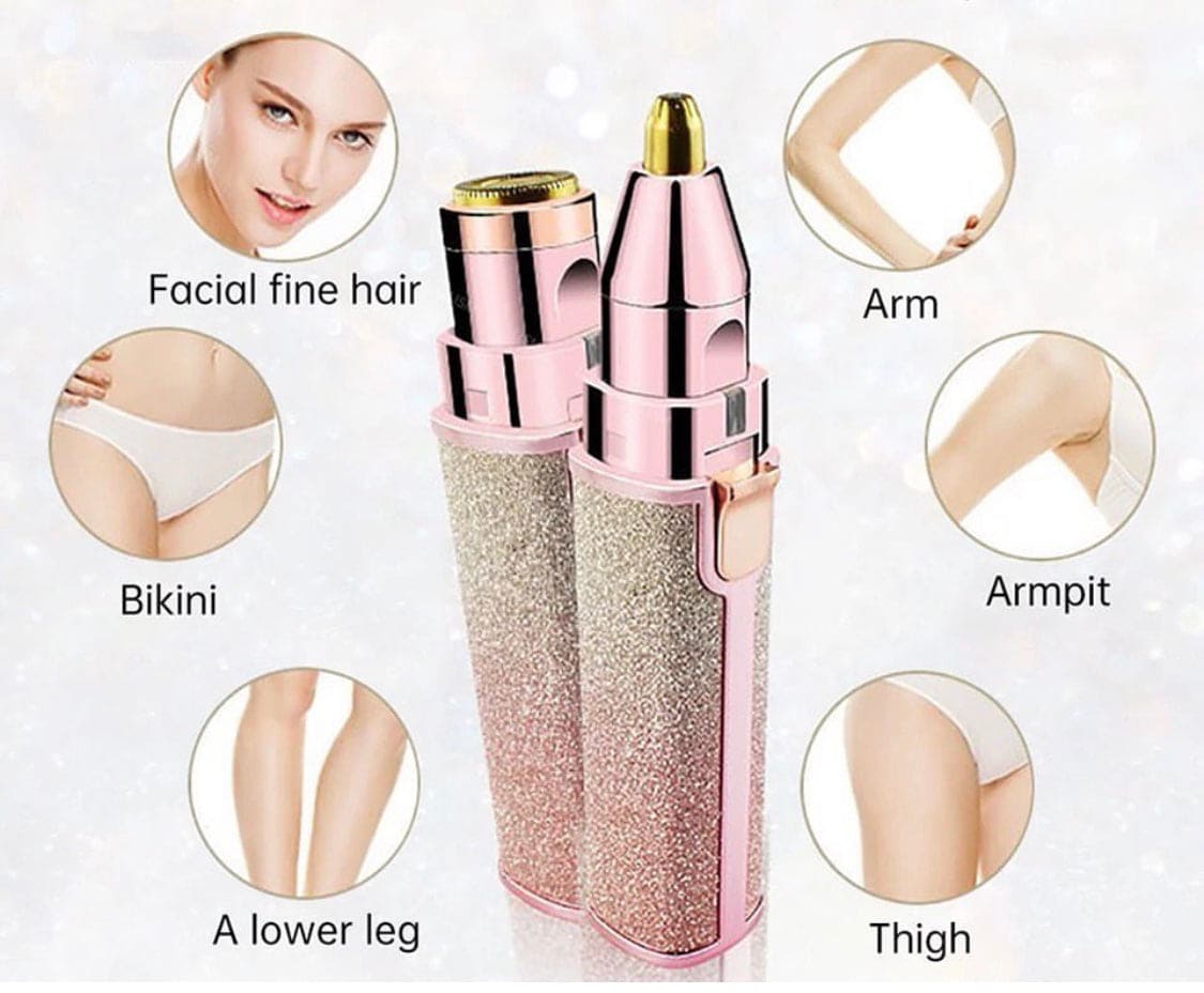 2 in 1 Electric Eyebrow Trimmer and Shaver